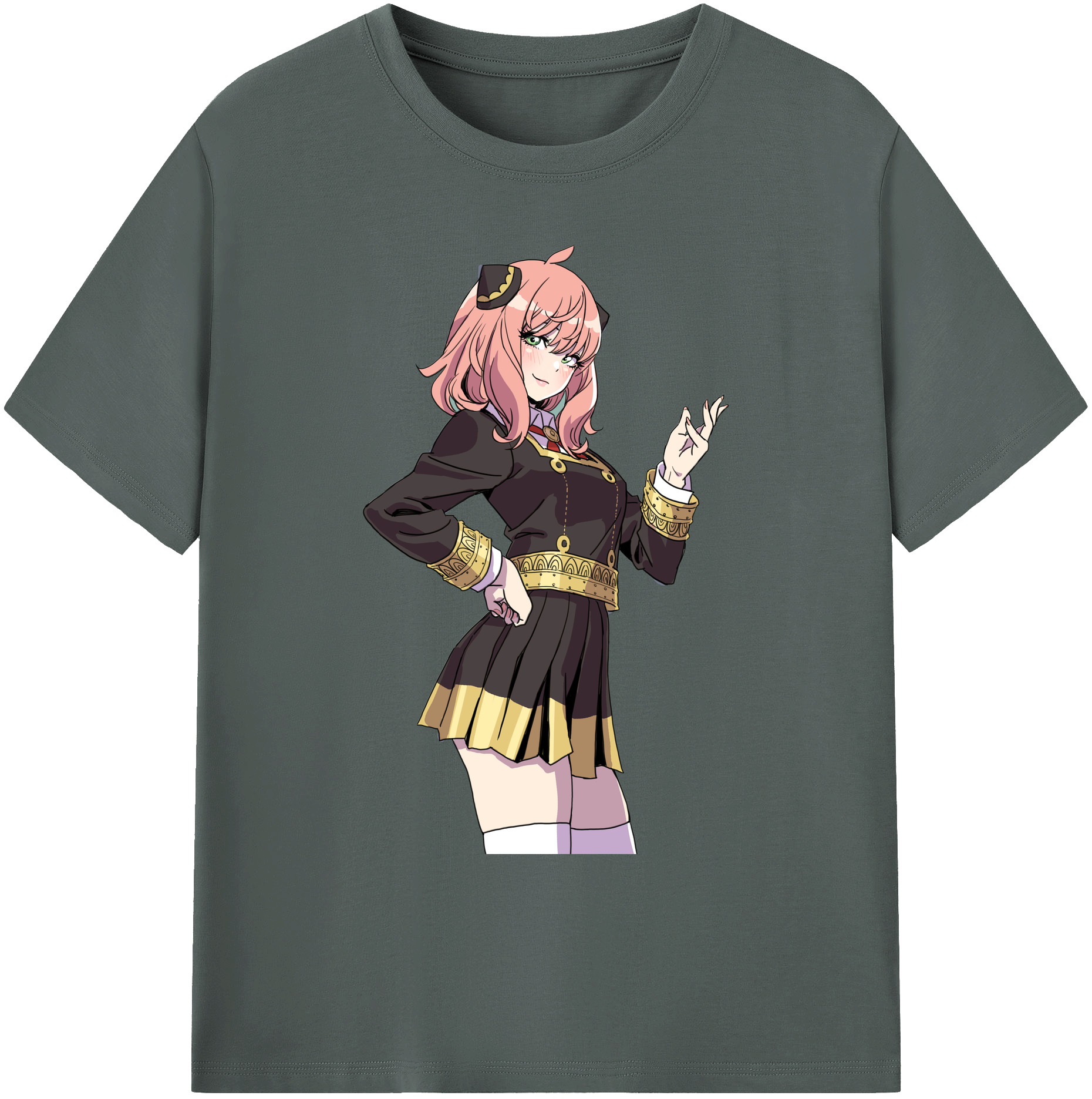 （画像用） SPY×FAMILY间谍家家酒 綿100％ メンズ半袖Tシャツ｜肌触りやわらか＆通気性